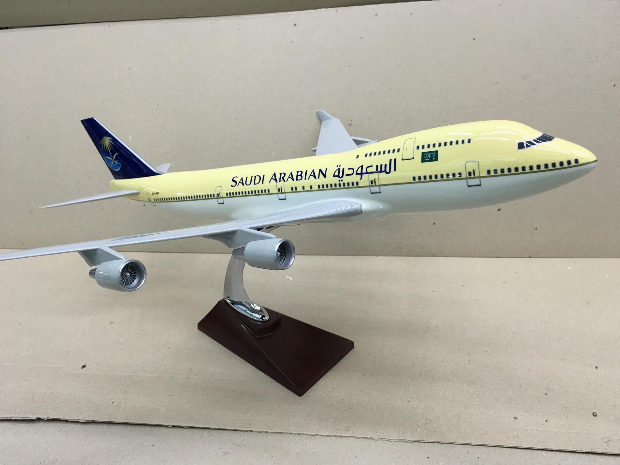 Boeing 747 Saudi Arabia модель самолета