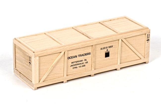 Ящик деревянный Ocean Traders 18,5 cm модель 1:50