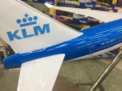 Boeing 747 KLM модель самолета