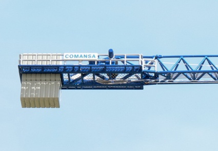 Кран башенный Comansa HF масштабная модель 1 87